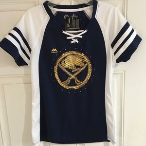 NHL Sabres Women’s Majestic Shirt